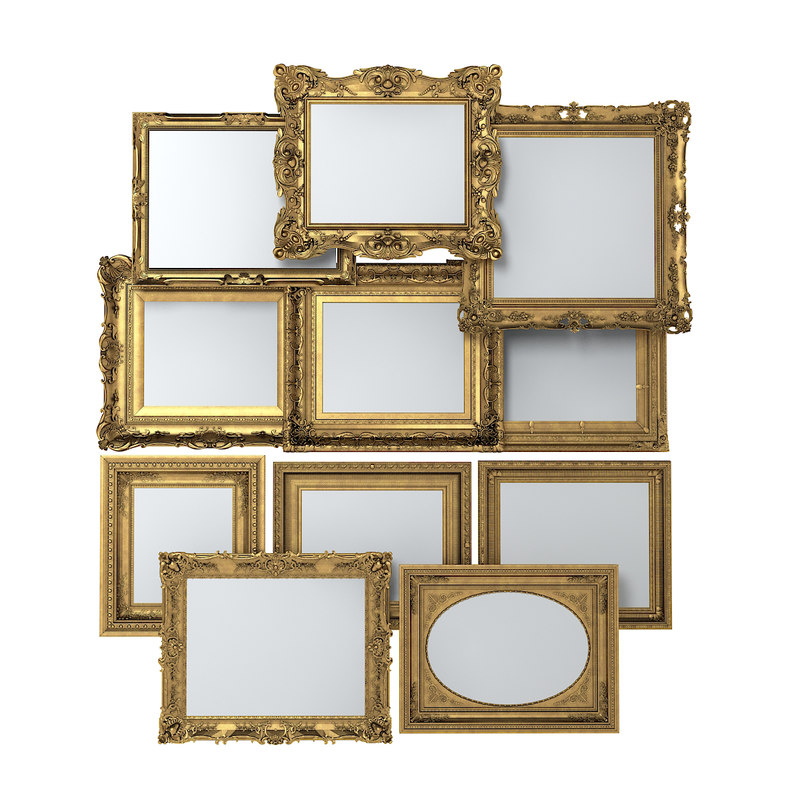 3d picture frame set