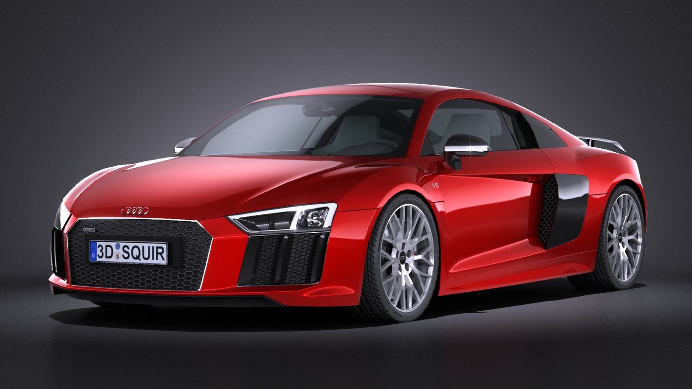 Audi r8 3d model