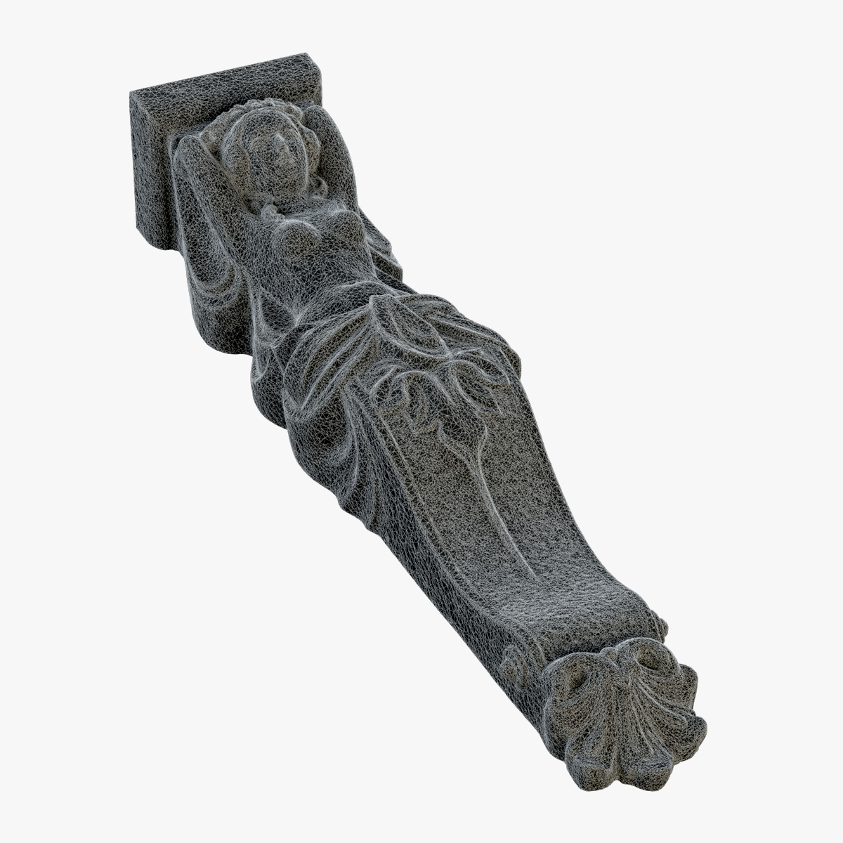 3d cariatide 1 model