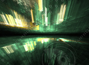 Abstract time warp, traveling in space