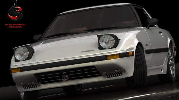 Mazda Rx 7 1985 Low Interior