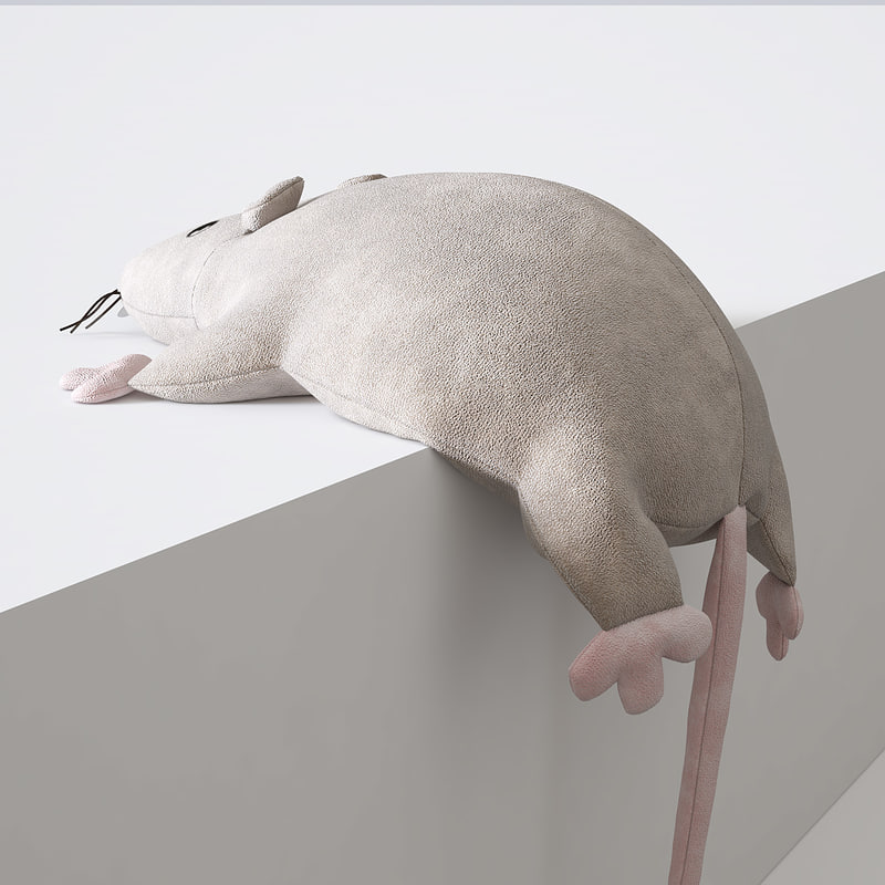 ikea soft toy rat