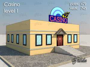 casino level 1 3d max