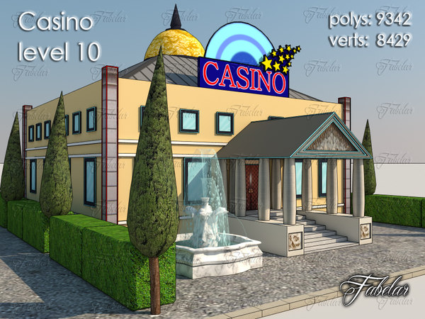 casino level 10 3d model