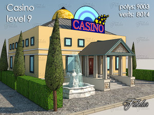 3d casino level 9 model