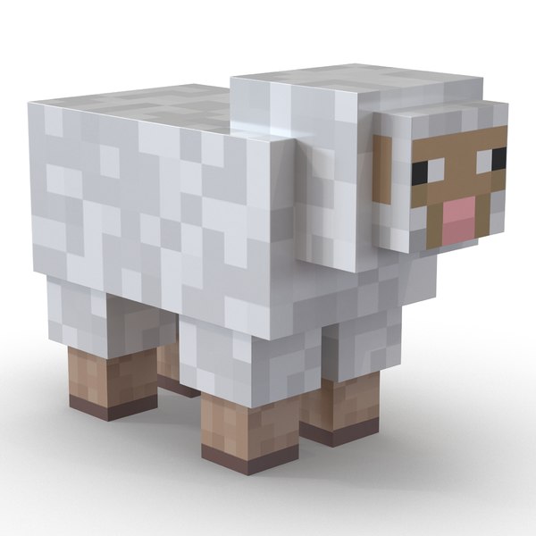 Minecraftの羊3dモデル Turbosquid