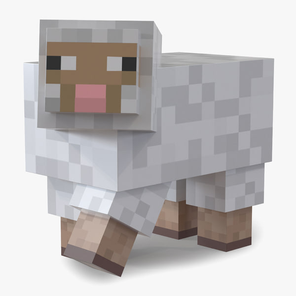 Minecraftの羊は3dモデルを装備3dモデル Turbosquid