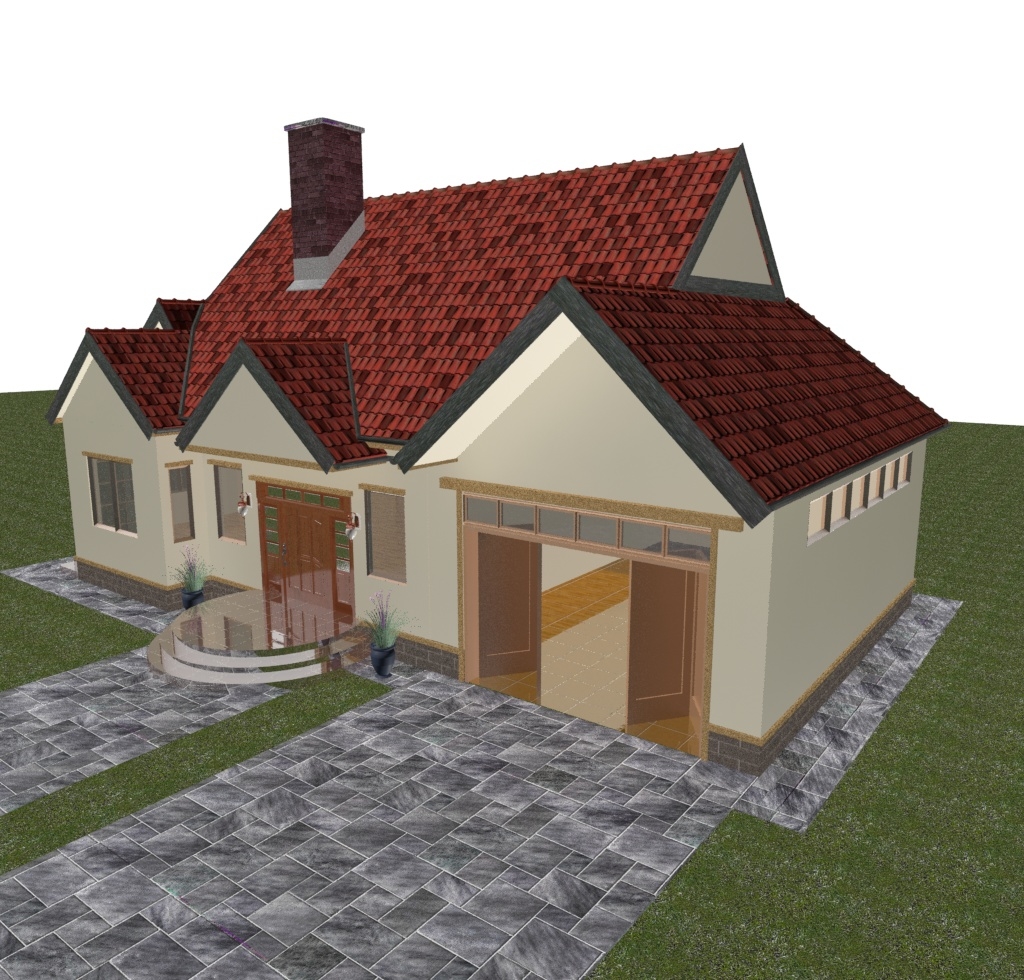 house exterior 3d model