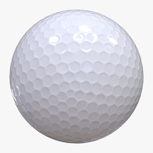 3d max golf ball