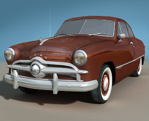 1949 sedan 3d model