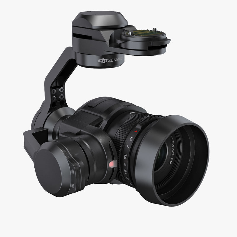 dji-zenmuse-x5-camera-3d-model