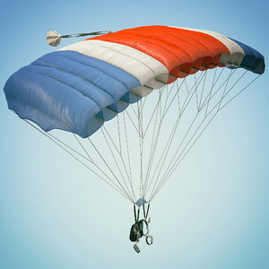 Parachute 3d Models For Download Turbosquid