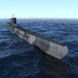 c4d ww2 german u-boat