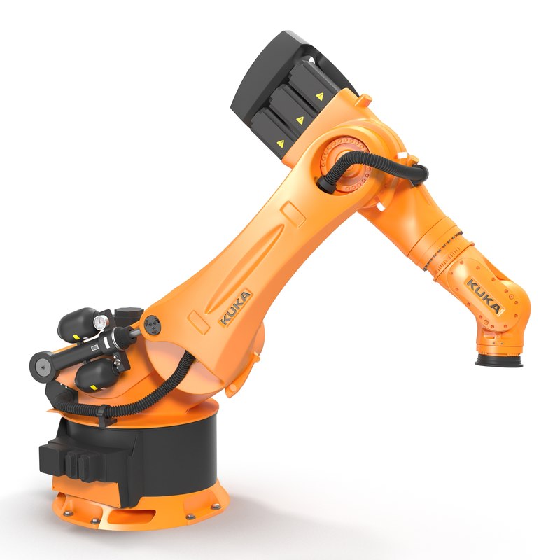 kuka robot kr600 fortec 3d max