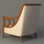3d model maclean arm chair