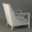 3d model maclean arm chair