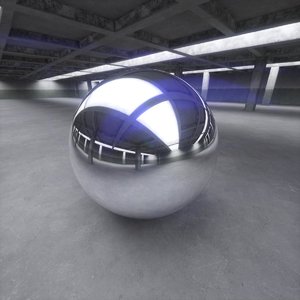 Parking Hall 360 HDRi