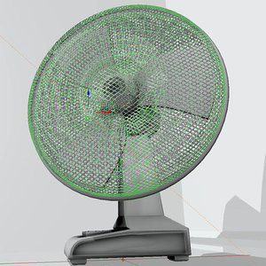 fan ready 3d model