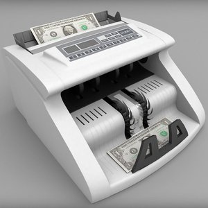 money counter 3d model