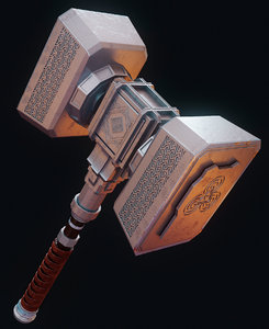 3d model hammer