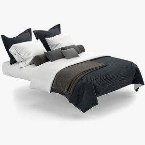bed photorealistic realistic 3d max