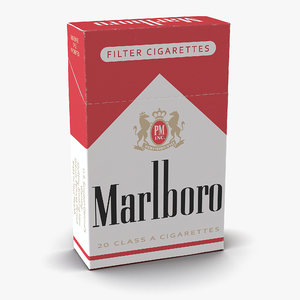 3ds closed cigarettes pack marlboro