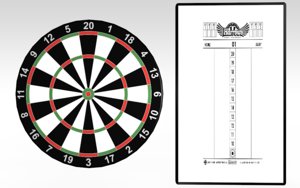 3d model dart board score