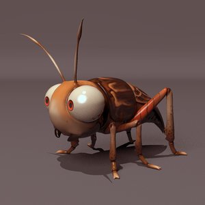 free rig cricket 3d model