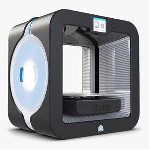 3d cube printer model