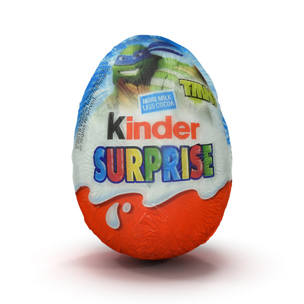 3d model kinder egg