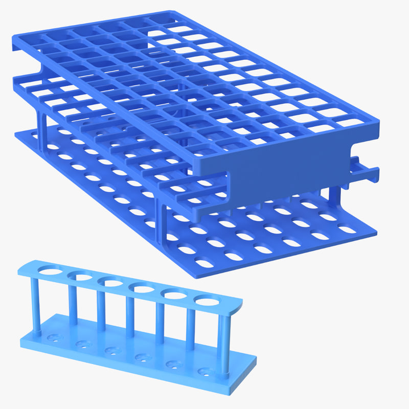 test tube racks obj