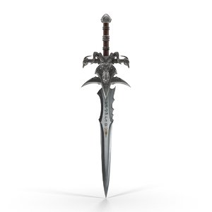 3d sword blade model