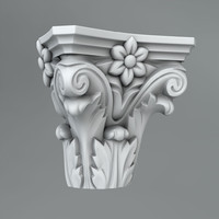 classical decoration ornamental 3d model