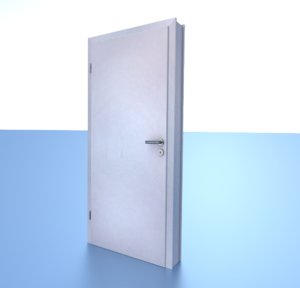 3d model room door