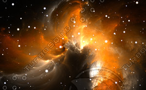 Space background with nebula and stars