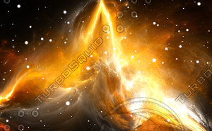Space background with nebula and stars