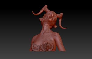 3d model demon