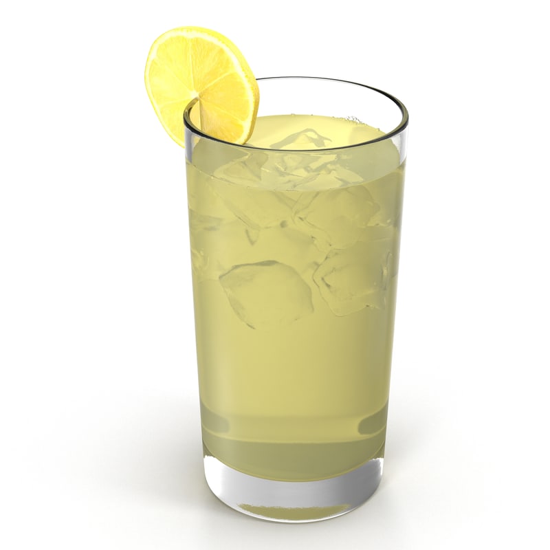 glass lemonade modeled max