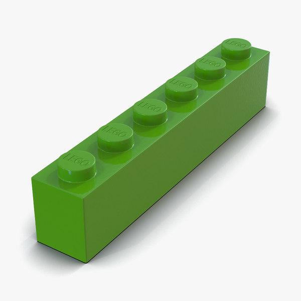 3d model lego brick