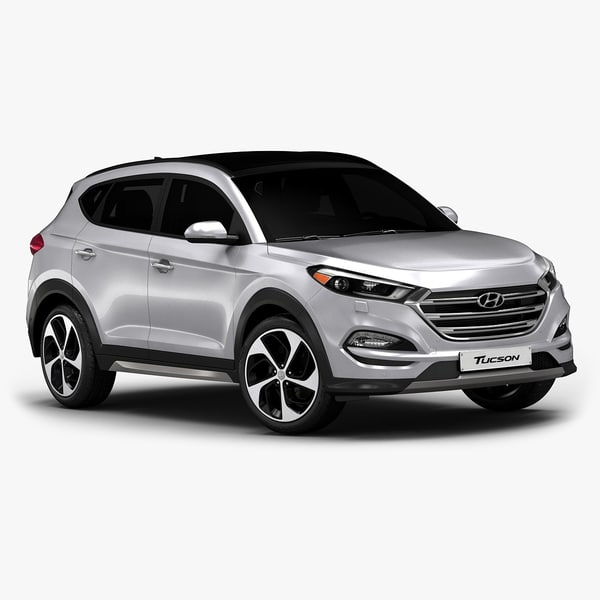 2016 Hyundai Tucson Interior 3ds