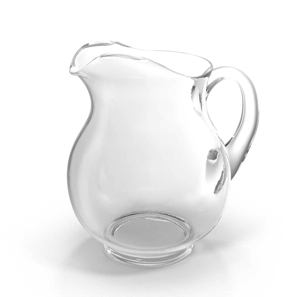 3d model of pitcher cleaning