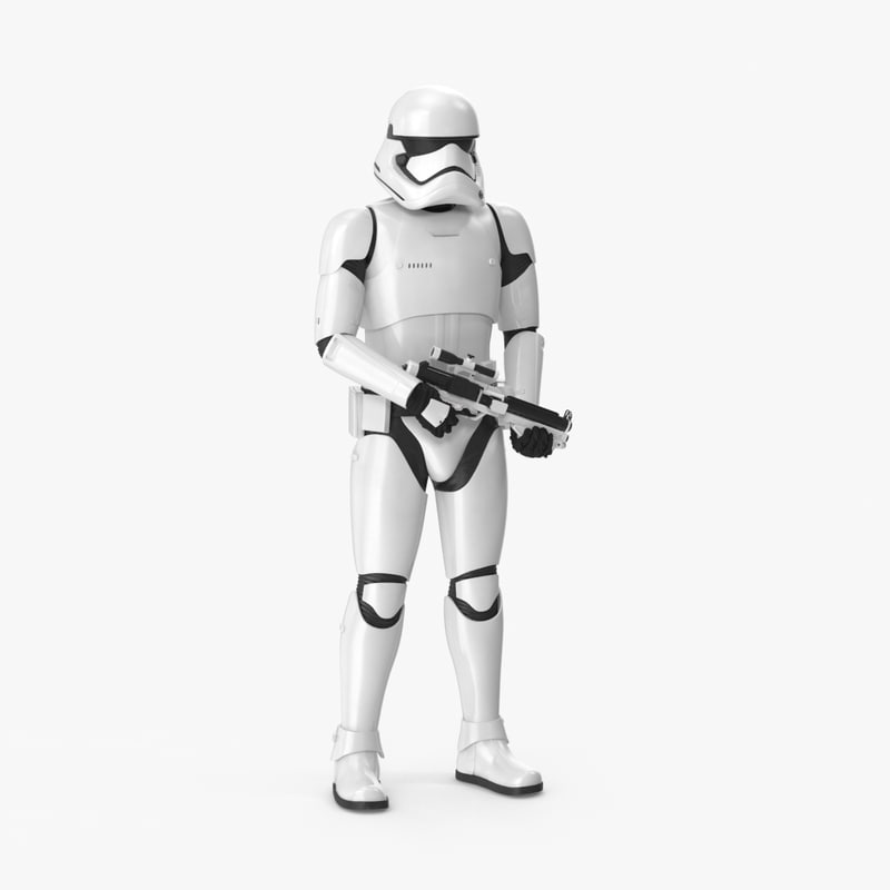 3d model stormtrooper