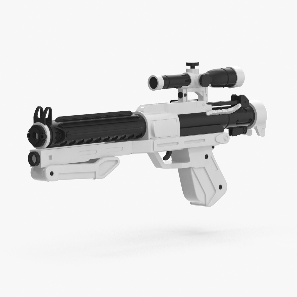 stormtrooper blaster 3d model