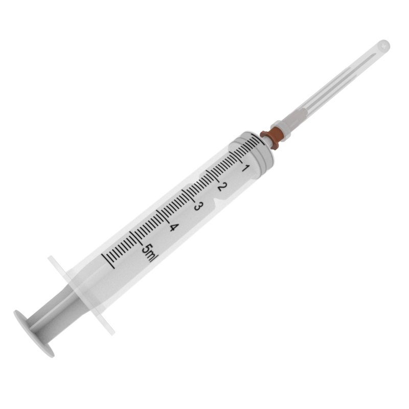 注射器3d模型