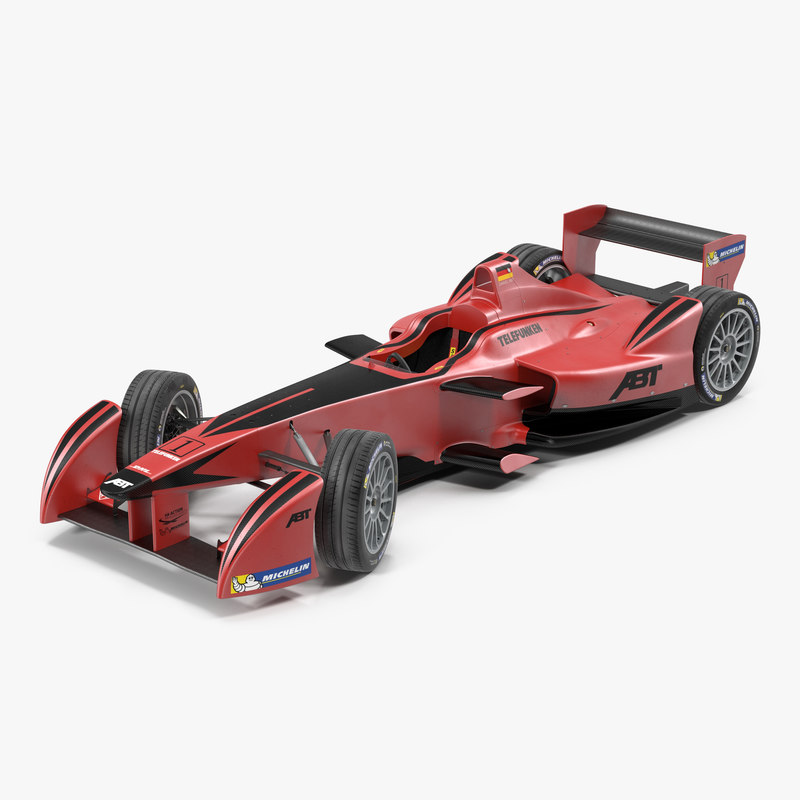 car model free formula 3d e race formula 3d model e car