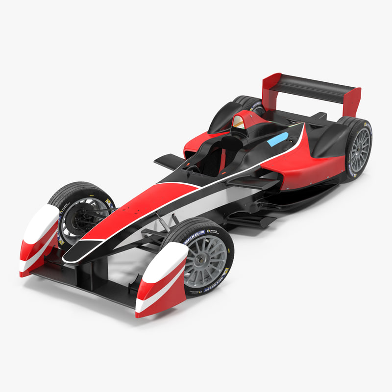 model 3d car e formula free 3d car race formula model e