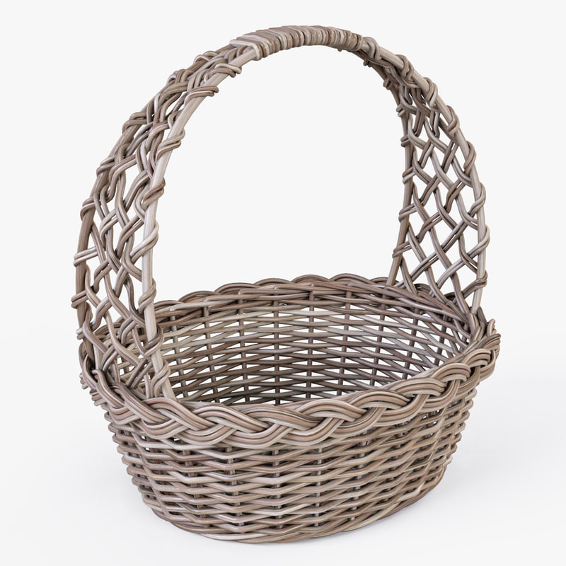 Download 3d max wicker basket color