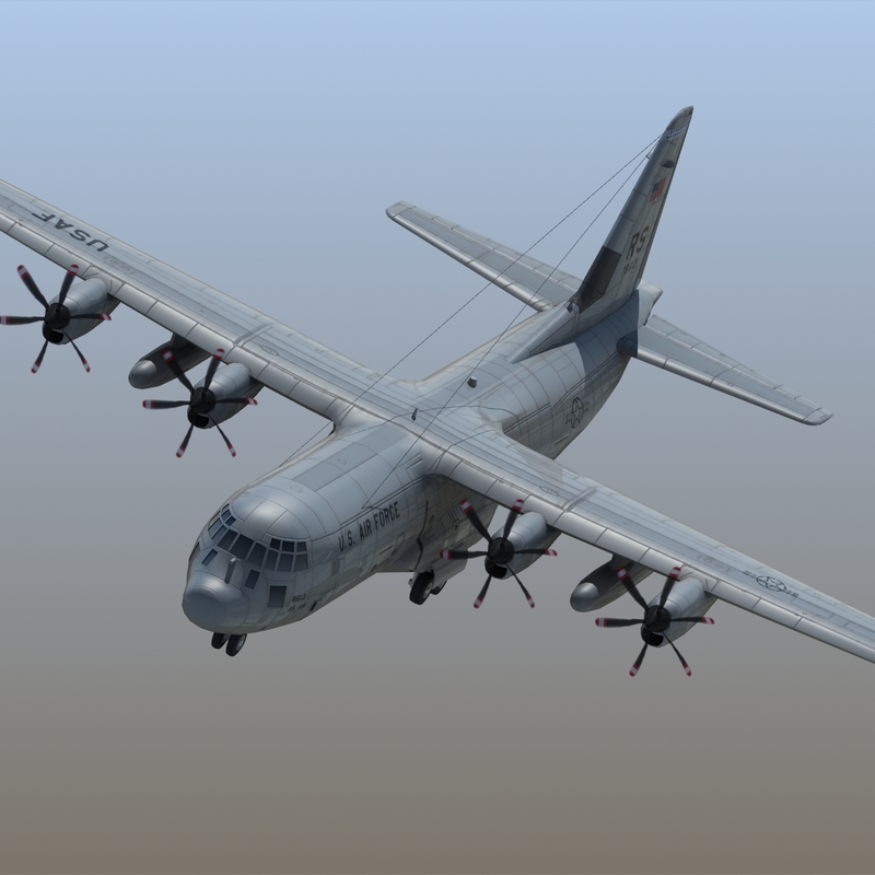 Max C130h Aircraft Usaf C130