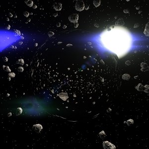Asteroid Field 360 HDRi