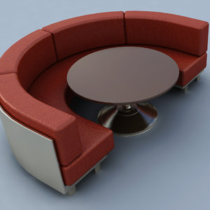max rounded armchair